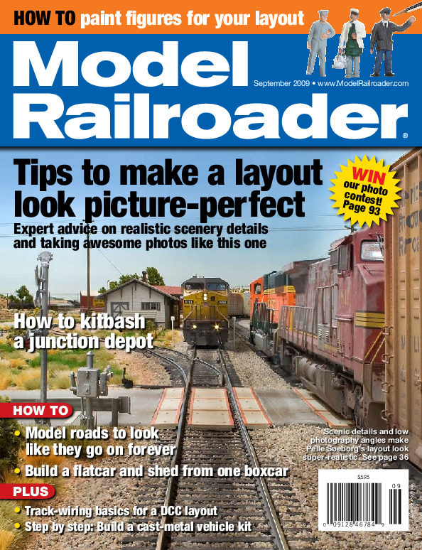 Model Railroader, September 2009