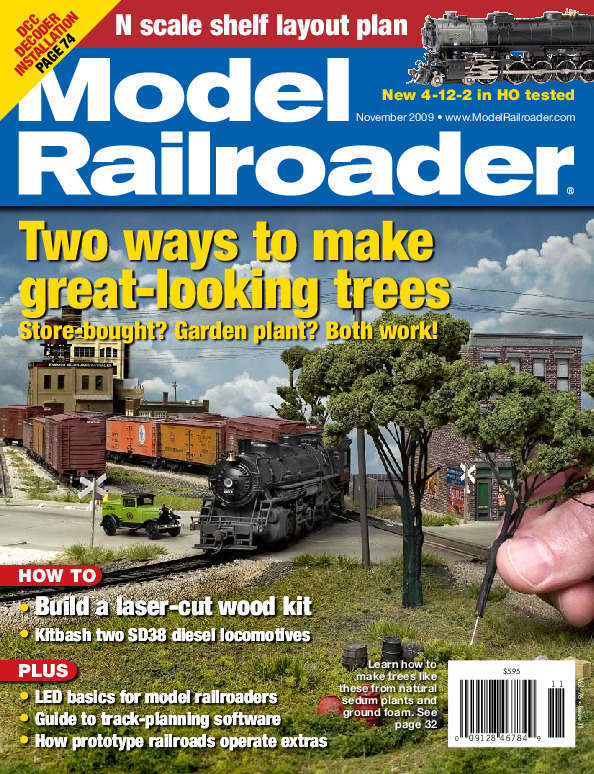 Model Railroader, November 2009