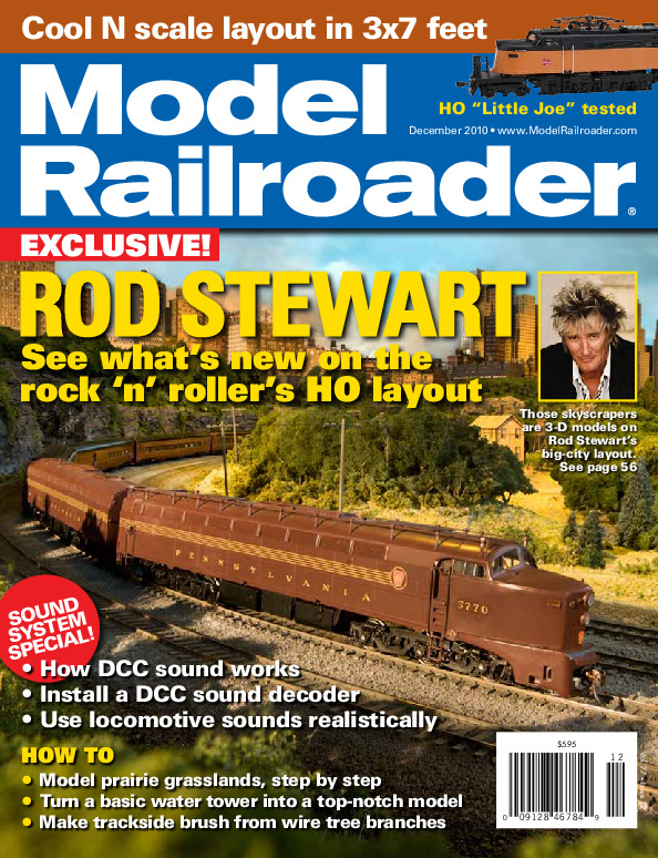 Model Railroader, December 2010