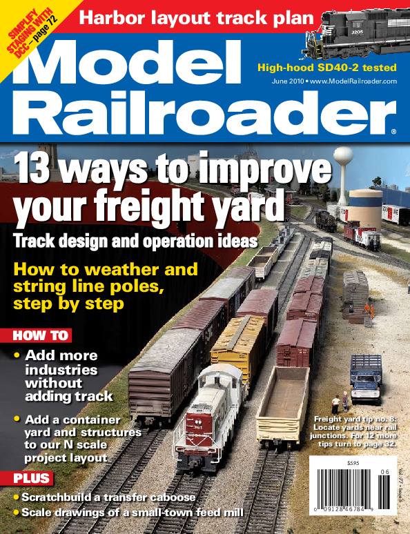 Model Railroader, June 2010