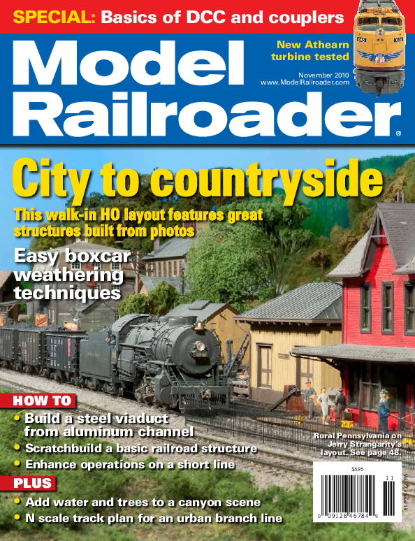 Model Railroader, November 2010
