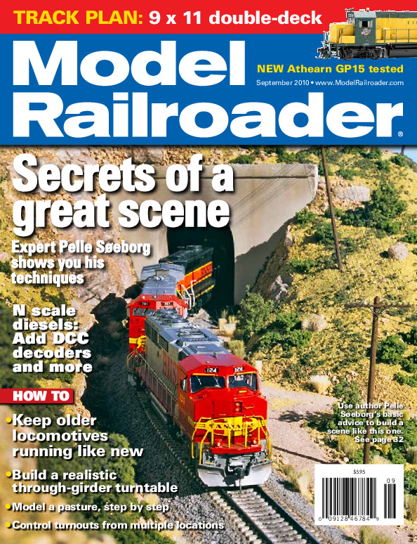 Model Railroader, September 2010