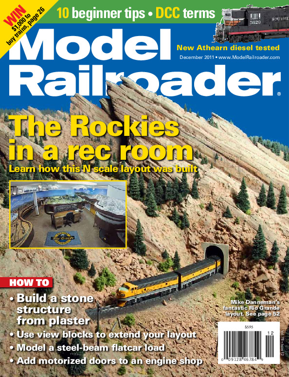 Model Railroader, December 2011