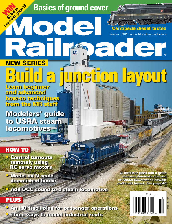 Model Railroader, January 2011