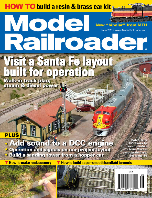Model Railroader, June 2011
