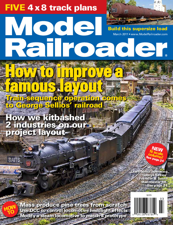 Model Railroader, March 2011