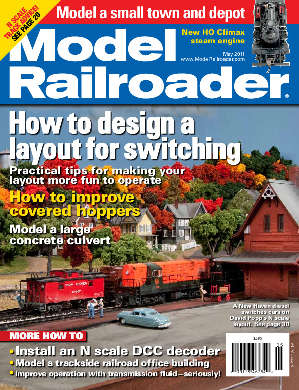 Model Railroader, May 2011