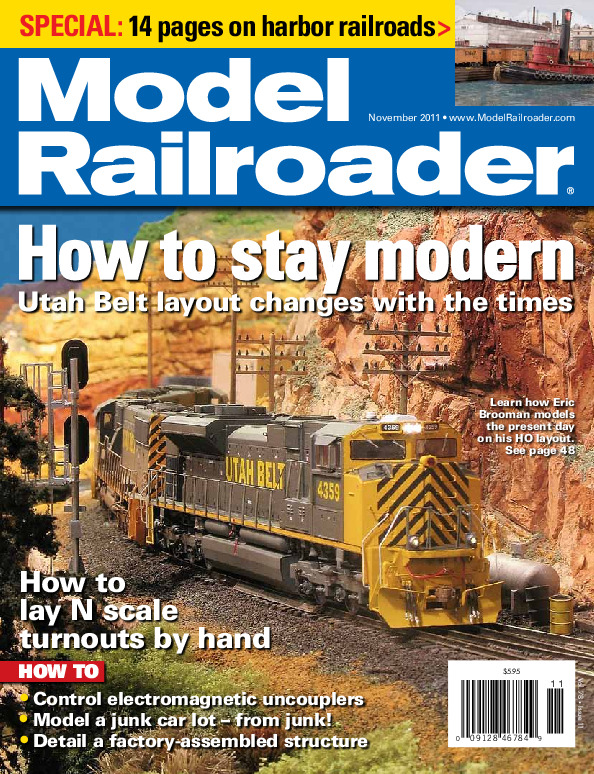 Model Railroader, November 2011