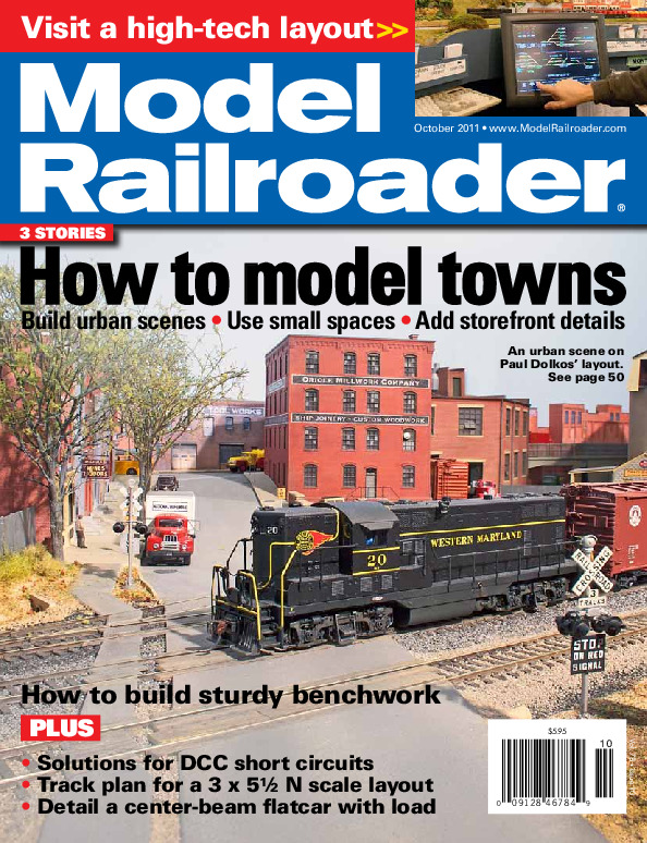 Model Railroader, October 2011
