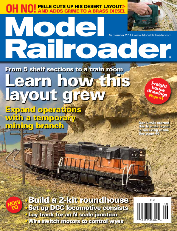 Model Railroader, September 2011