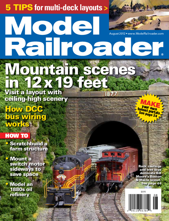 Model Railroader, August 2012