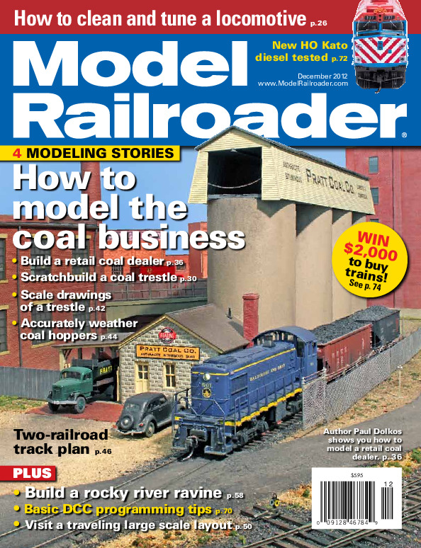 Model Railroader, December 2012