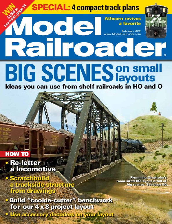 Model Railroader, February 2012