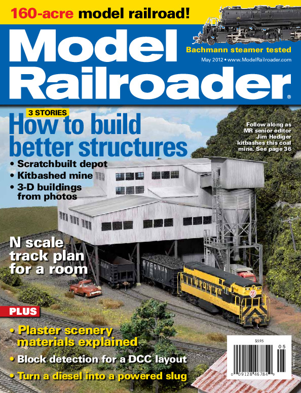 Model Railroader, May 2012
