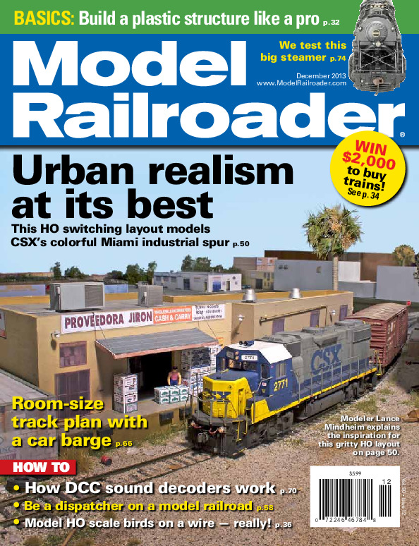Model Railroader, December 2013