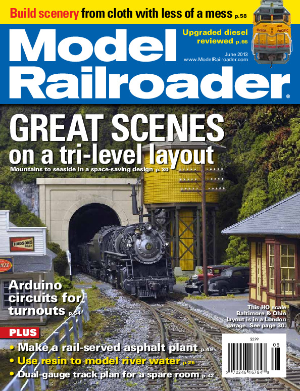 Model Railroader, June 2013