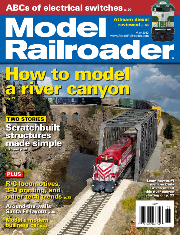 Model Railroader, May 2013
