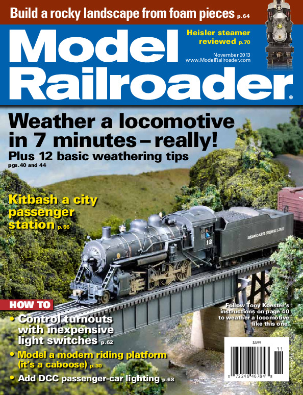 Model Railroader, November 2013
