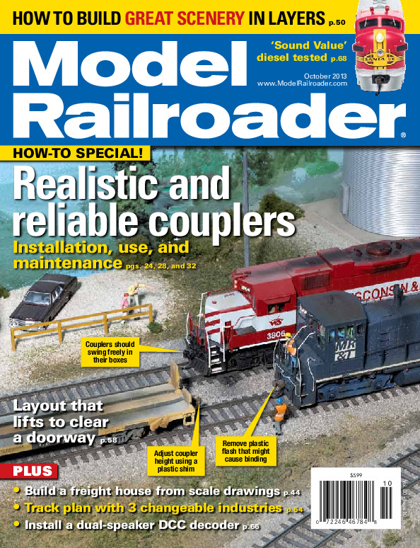 Model Railroader, October 2013