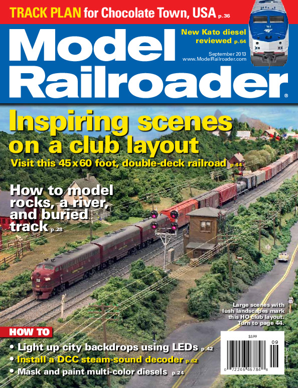 Model Railroader, September 2013