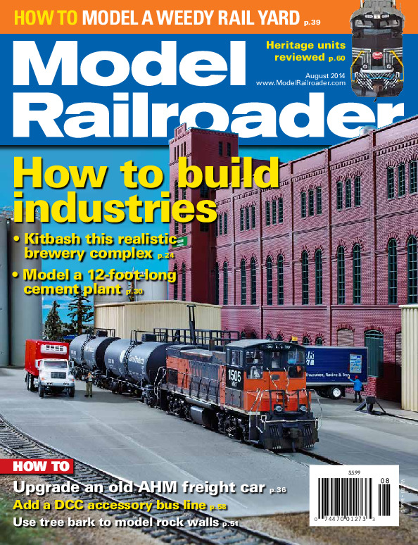 Model Railroader, August 2014