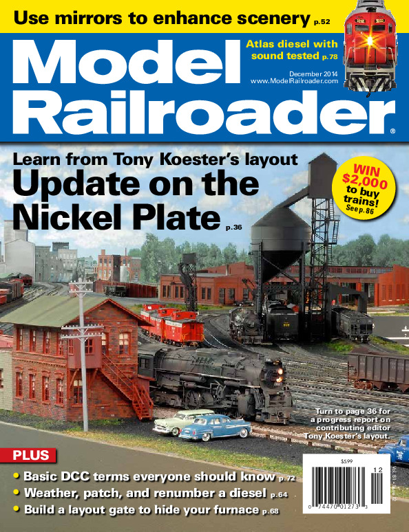 Model Railroader, December 2014