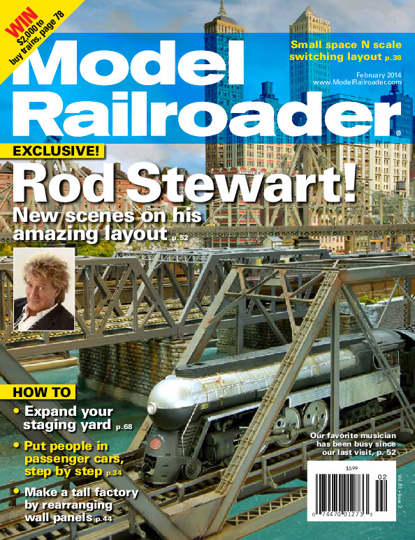 Model Railroader, February 2014
