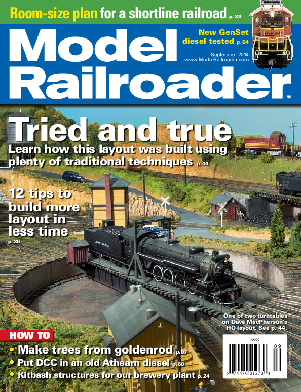 Model Railroader, September 2014