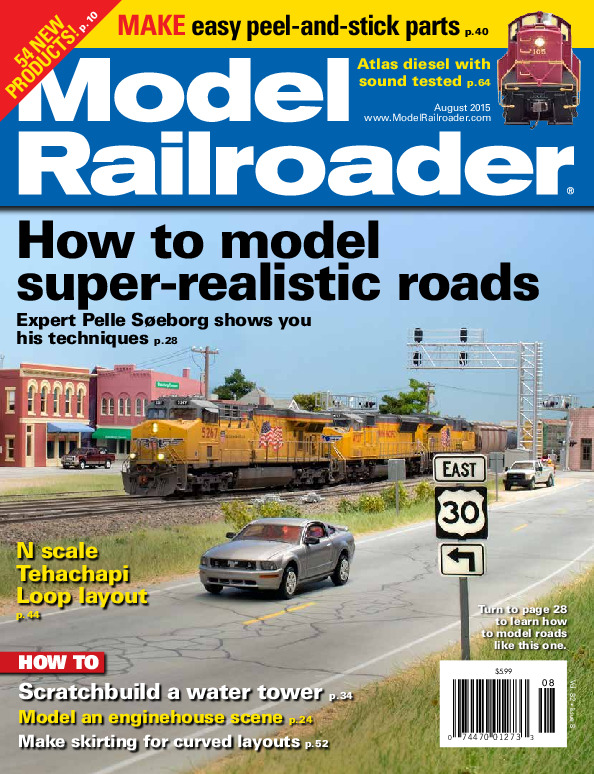 Model Railroader, August 2015