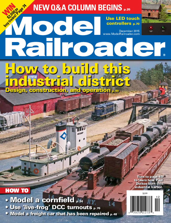 Model Railroader, December 2015