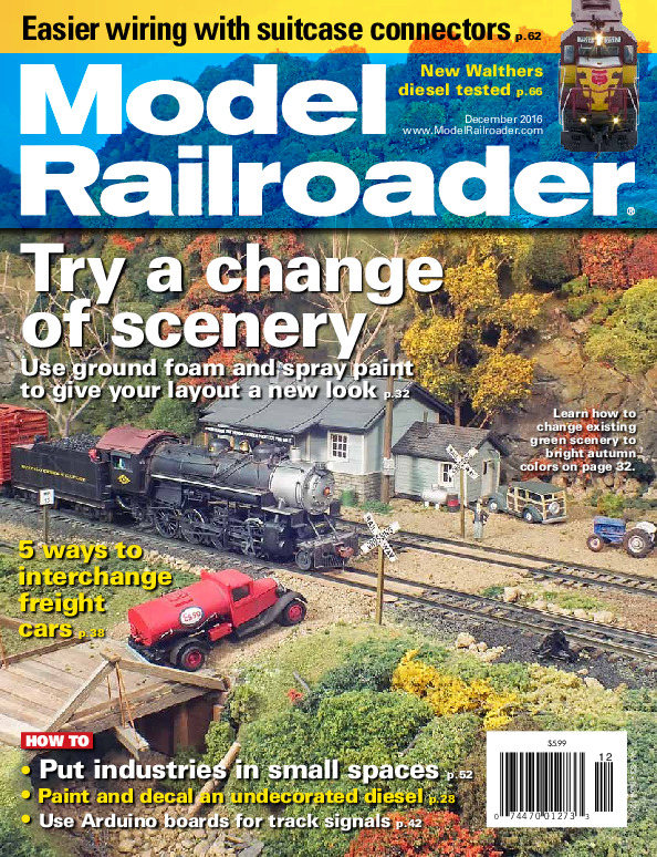 Model Railroader, December 2016
