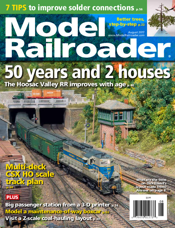 Model Railroader, August 2017