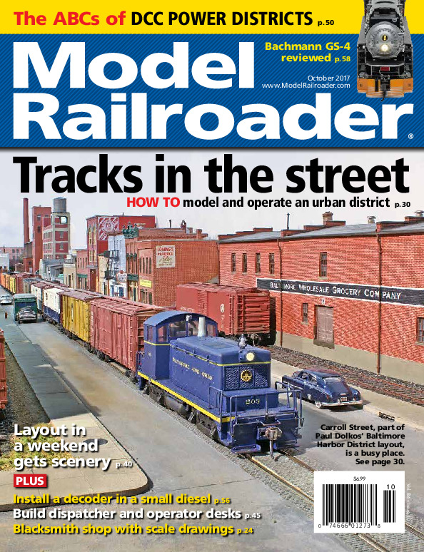 Model Railroader, October 2017