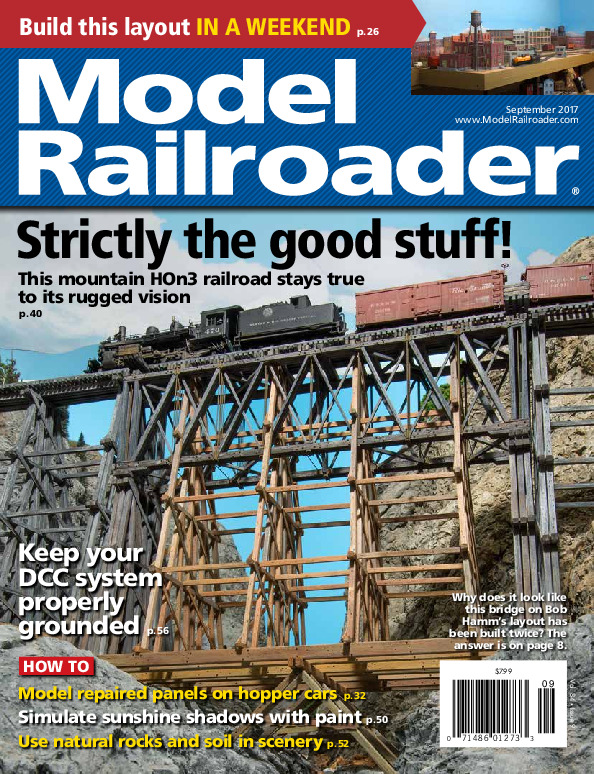 Model Railroader, September 2017