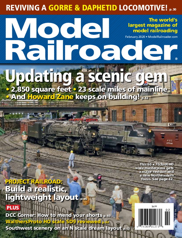 Model Railroader, February 2020