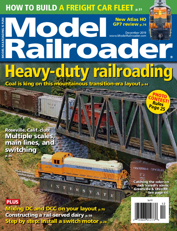 Model Railroader, December 2019