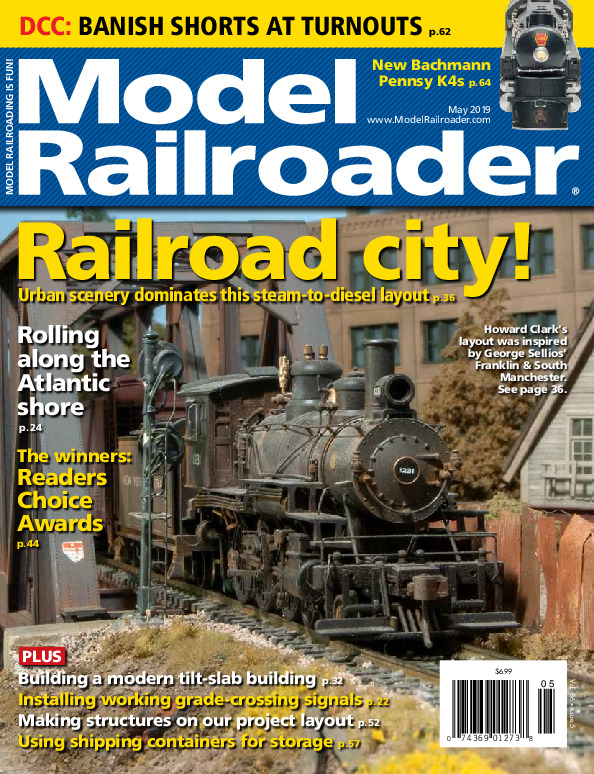 Model Railroader, May 2019