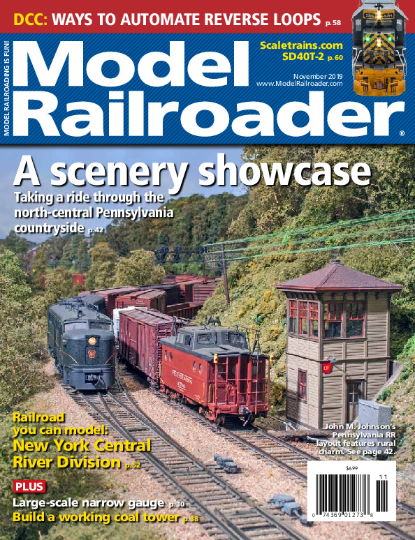 Model Railroader, November 2019