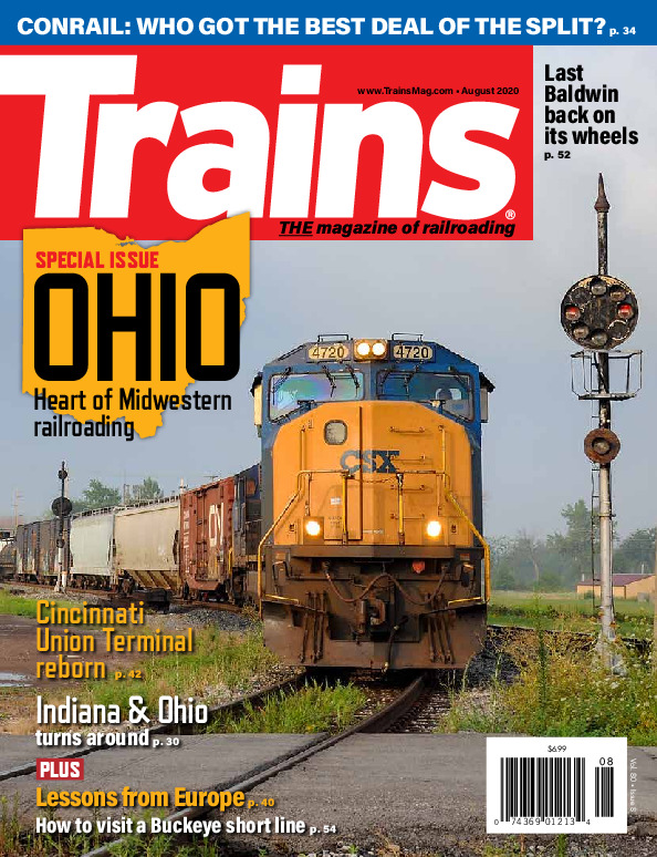 Trains, August 2020
