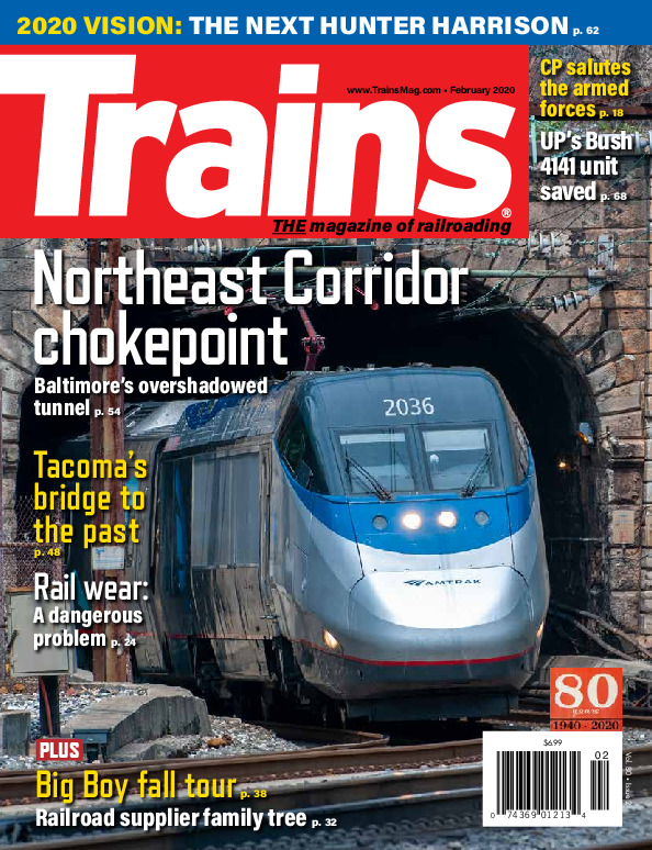 Trains, February 2020