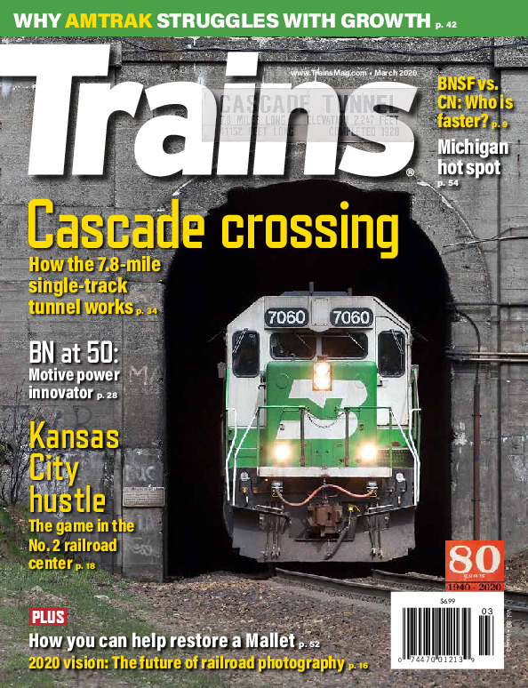 Trains, March 2020