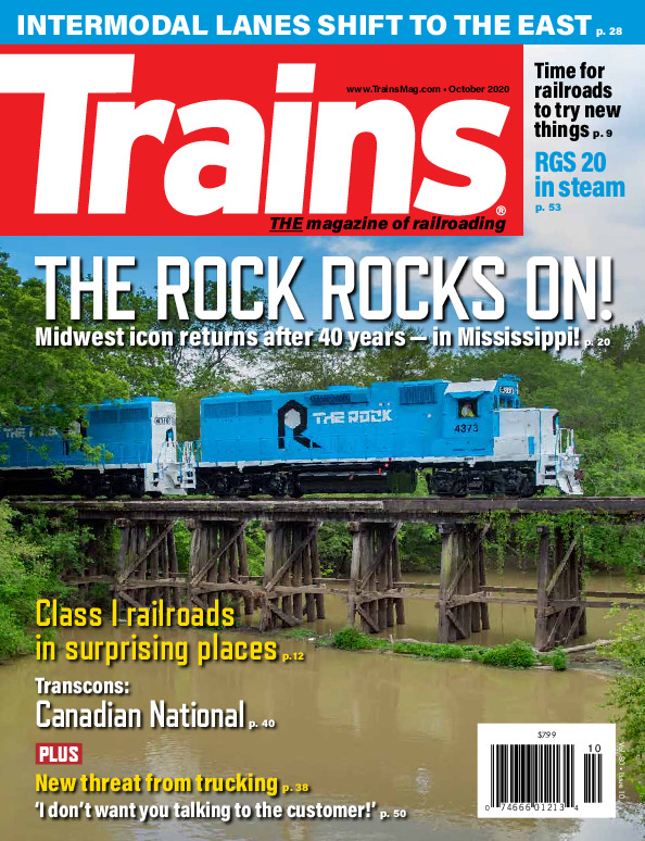 Trains, October 2020