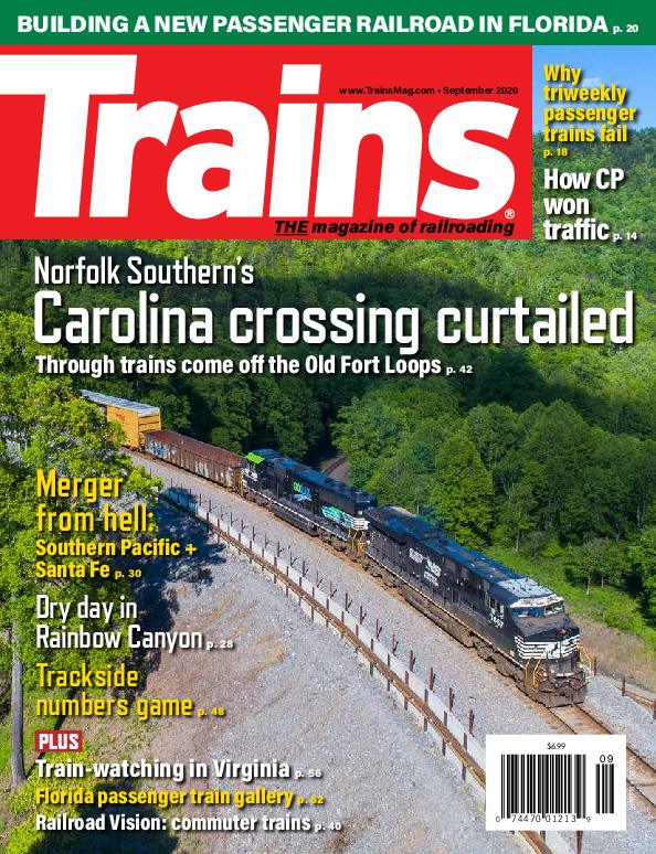 Trains, September 2020