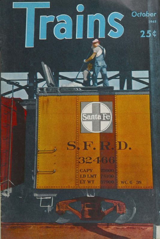 Trains, October 1945