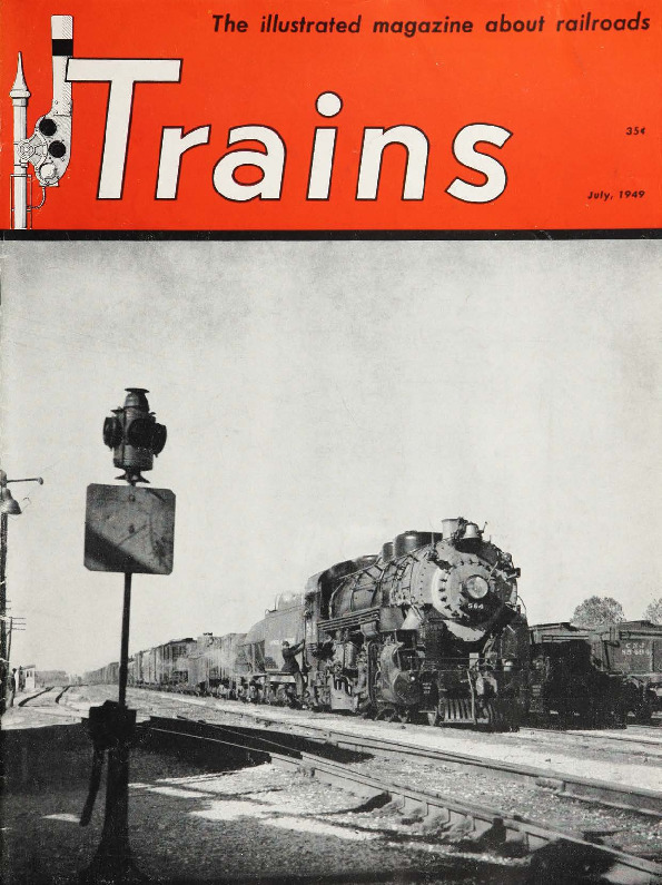 Trains, July 1949