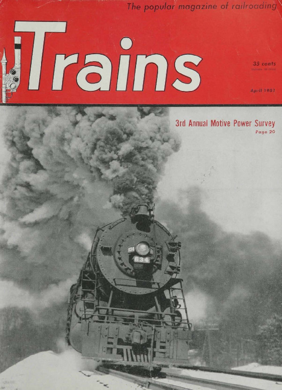 Trains, April 1951