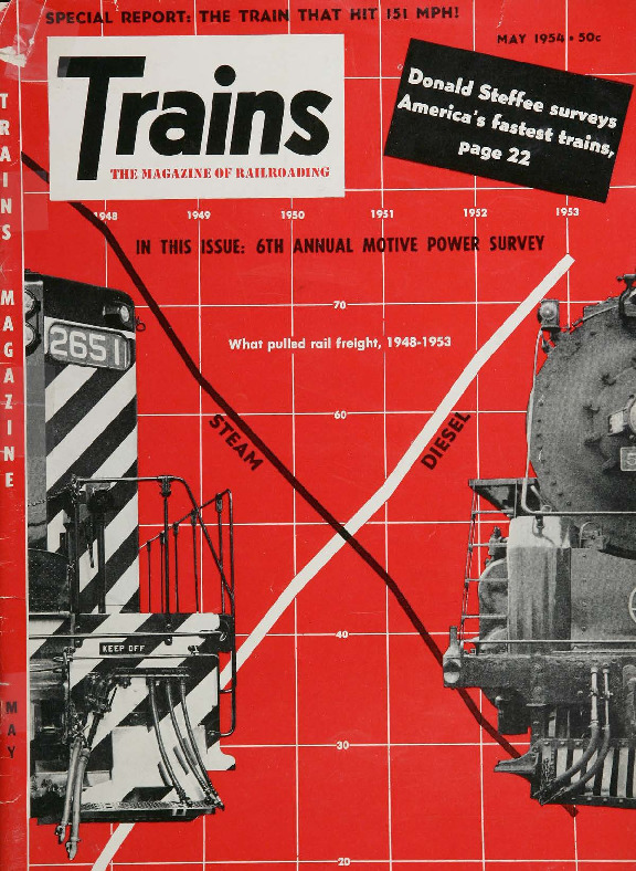 Trains, May 1954