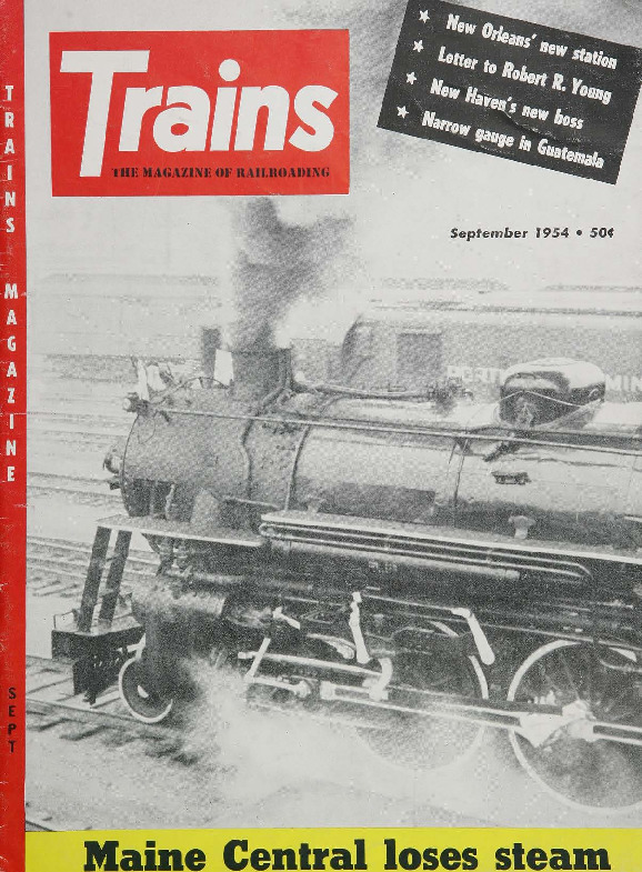 Trains, September 1954