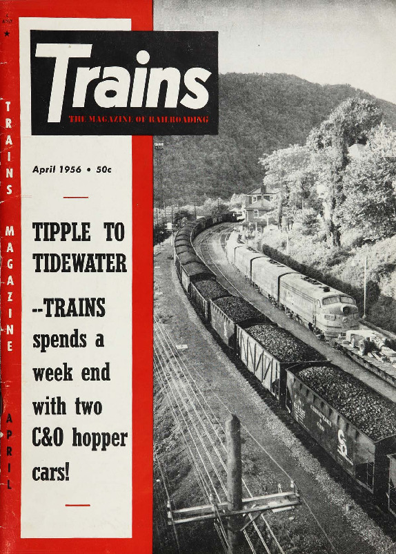 Trains, April 1956
