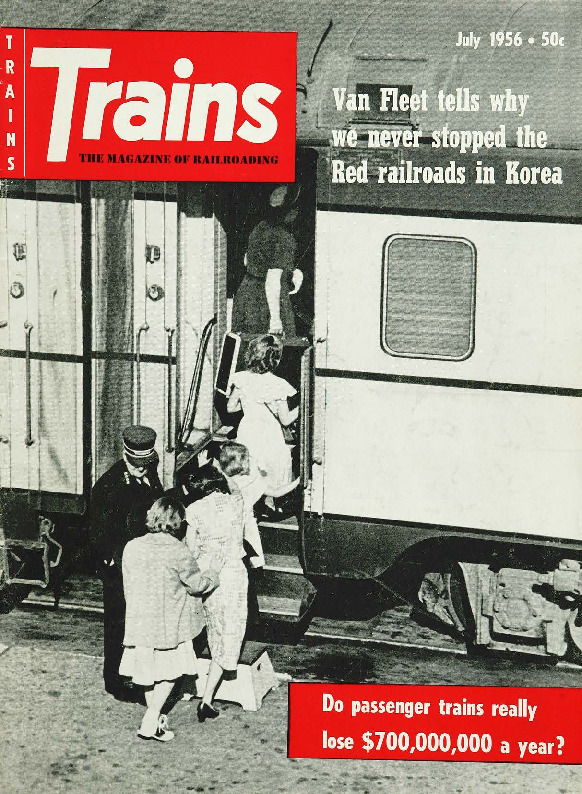 Trains, July 1956